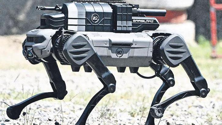 Yerli robot silahlar görücüye çıktı