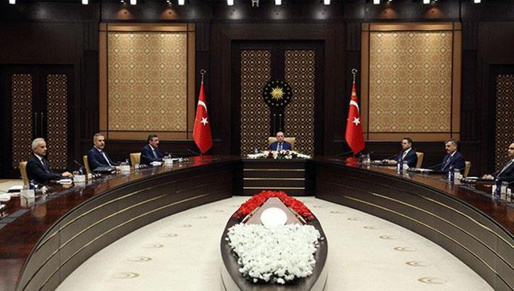 Siber Güvenlik Kurulu Külliye'de Cumhurbaşkanı Erdoğan başkanlığında toplandı