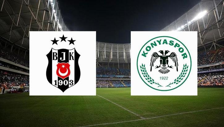 Beşiktaş - Konyaspor maçında 11'ler belli oldu