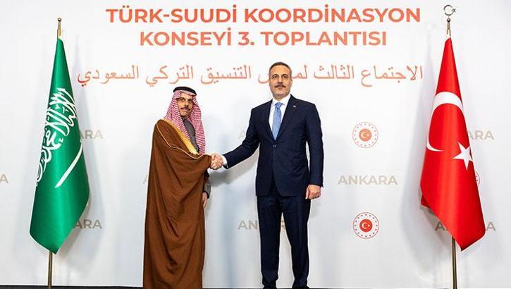 Bakan Fidan, Suudi mevkidaşı Al-Suud ile görüştü
