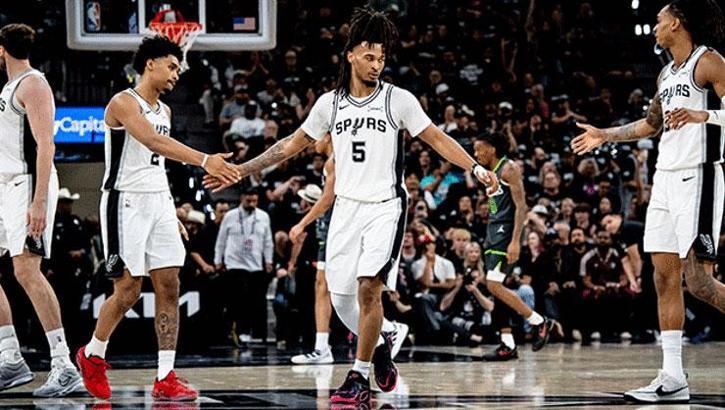 NBA’de Wembanyama fırtınası! Spurs'ten tarihi fark