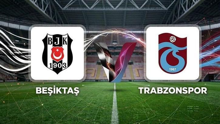 Süper Lig'de sezonun son derbisinde Trabzonspor deplasmanda Beşiktaş'ı mağlup etti!