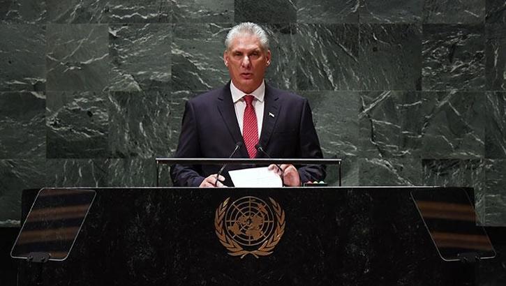 Küba Devlet Başkanı Diaz-Canel: Küba tehdit etmiyor, sürekli tehdit ediliyor