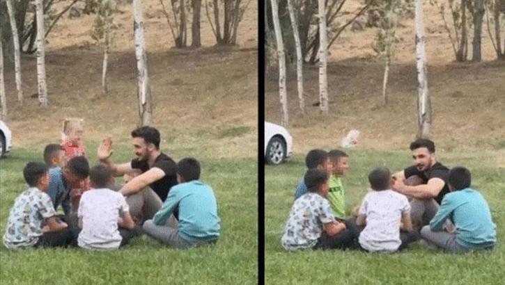 Şehit polis Emrah Koç'un çocuklarla çekildiği görüntüler yürek burktu