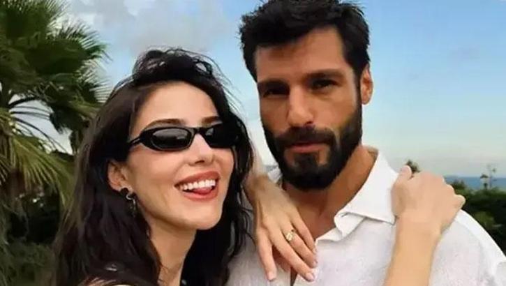 Özge Gürel Cannes dönüşü eşiyle hasret giderdi