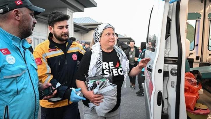 Yaralı Küresel Sumud Filosu aktivistleri İstanbul'da tedavi altına alındı