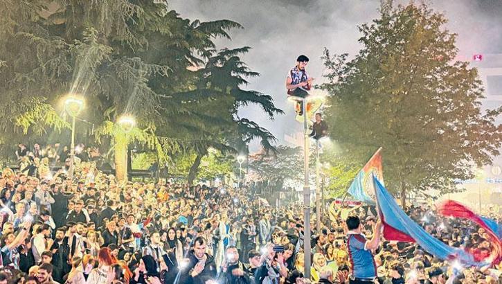 Trabzon'da kupa bayramı