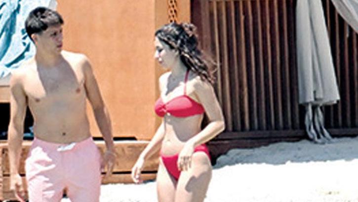 Kupa öncesi Bodrum’da aşk tatili