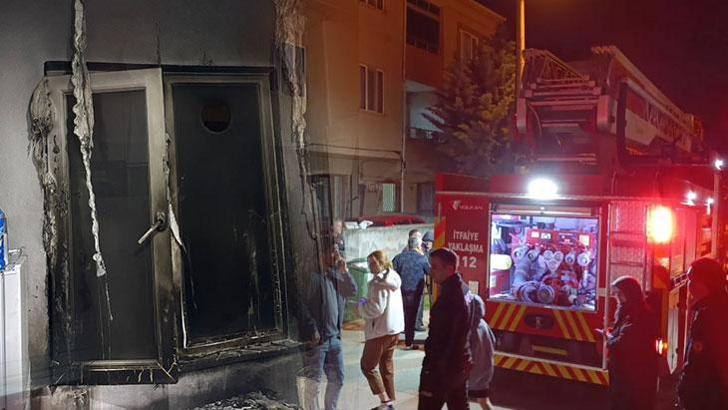 Bursa'da dehşet gecesi! Eski karısının oturduğu evi molotofla ateşe verdi