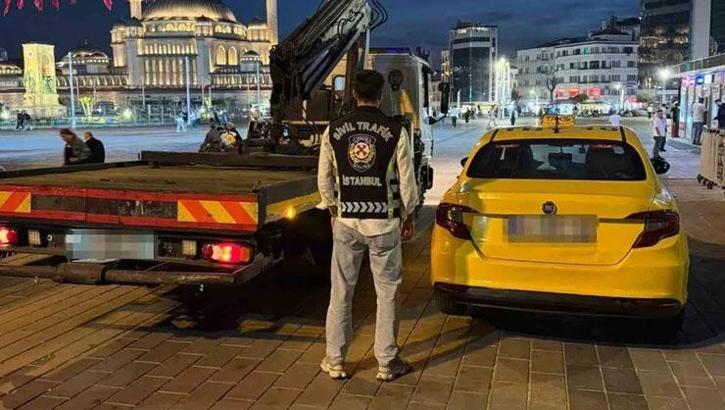 İstanbul’da turisti mağdur eden taksiciye ağır yaptırım uygulandı
