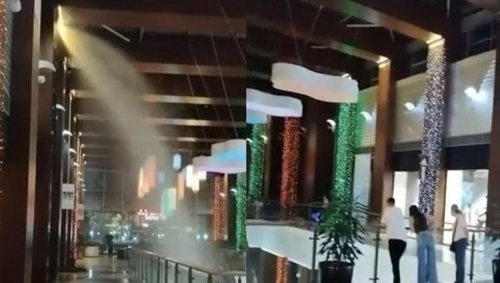 Bursa’da alışveriş merkezinde panik