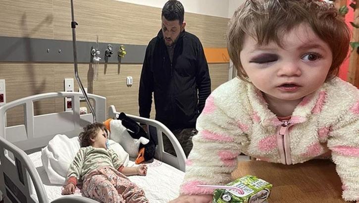 Baba ile kucağındaki kızını darbetmişti… Sanık tahliye edildi