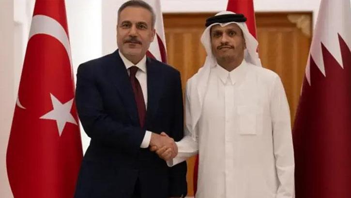 Dışişleri Bakanı Hakan Fidan Al Sani ile görüştü