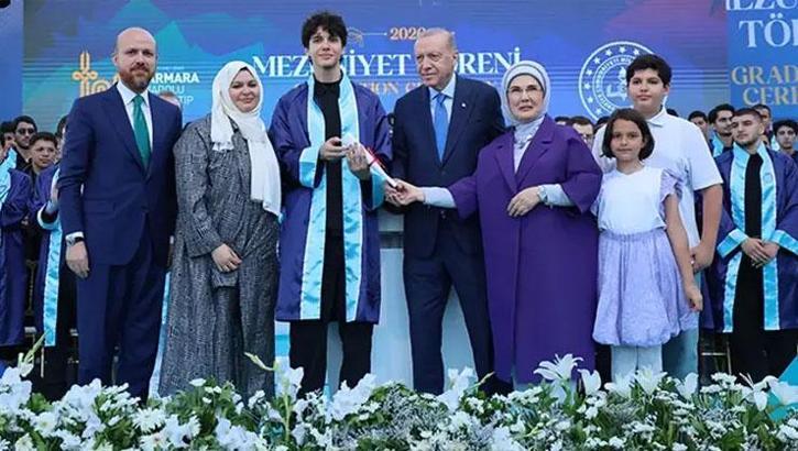 Cumhurbaşkanı Erdoğan, İTO Marmara Anadolu İmam Hatip Lisesi Mezuniyet Töreni'ne katıldı