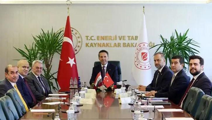 Bakan Bayraktar, Iraklı bakan yardımcılarıyla bir araya geldi