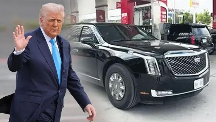 Trump'ın 'Canavar’ lakaplı makam araçları Ankara'da
