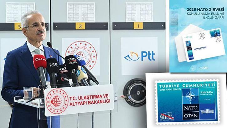 PTT'den 2026 NATO Zirvesi için özel pul!