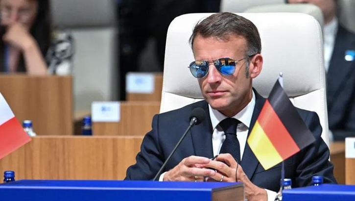 NATO Zirvesine damga vurdu! İşte Macron’un gözlüklerinin sırrı