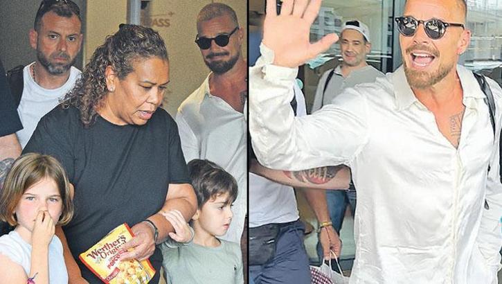 Ricky Martin çocuklarıyla İstanbul'da