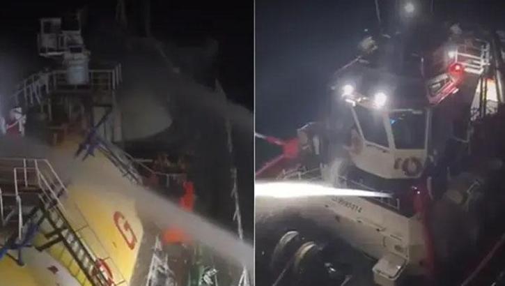 Denizcilik Genel Müdürlüğü duyurdu: Karadeniz'de dron saldırısına uğrayan LPG tankeri için kurtarma operasyonu