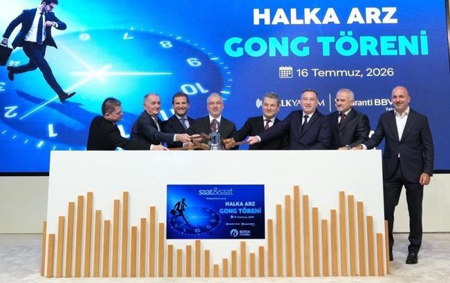 Borsa İstanbul'da gong, Saat&Saat için çaldı