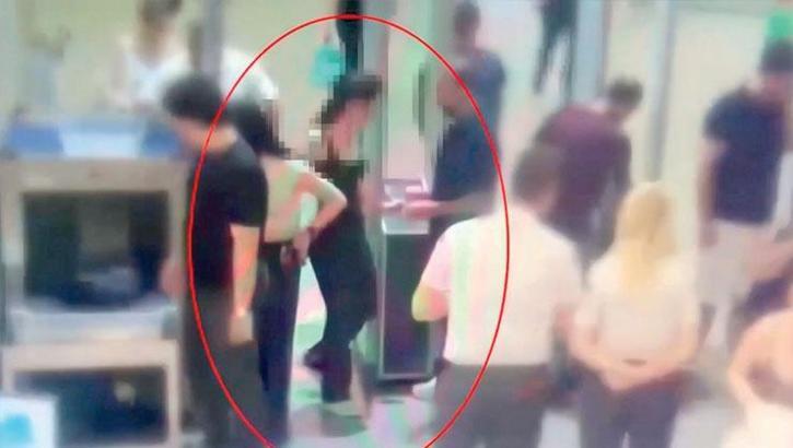 Sevgiliye mermi servisi x-ray’e takıldı