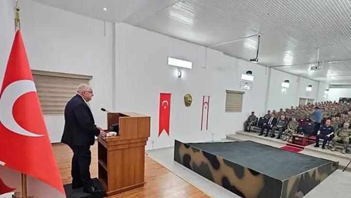 Bakan Güler'den KKTC 14. Zırhlı Tugay Komutanlığına ziyaret