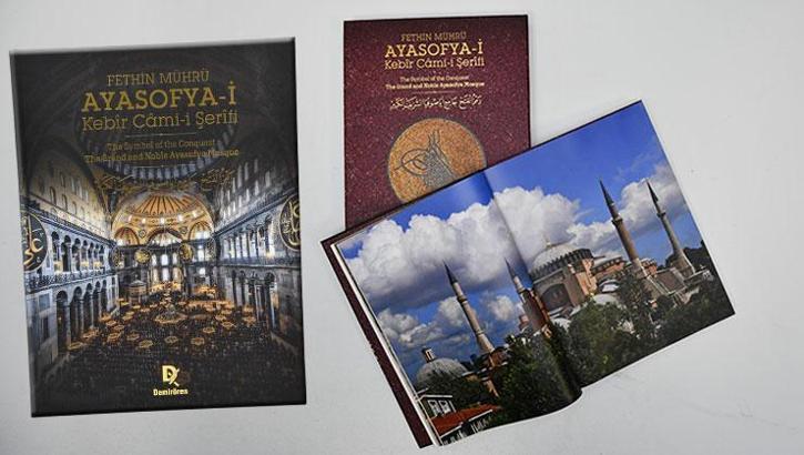 Ayasofya'nın hafızası geleceğe mühürlendi! 3 dilde hazırlanan koleksiyon eser okuyucusuyla buluşuyor