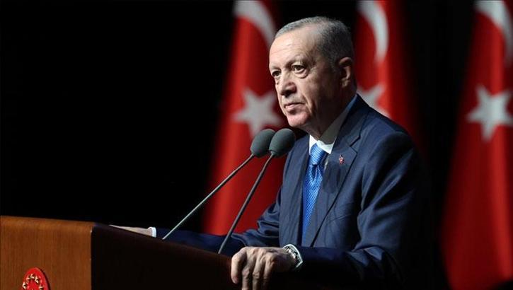Cumhurbaşkanı Erdoğan: Kıbrıs Türk halkını asla yalnız bırakmayacağız