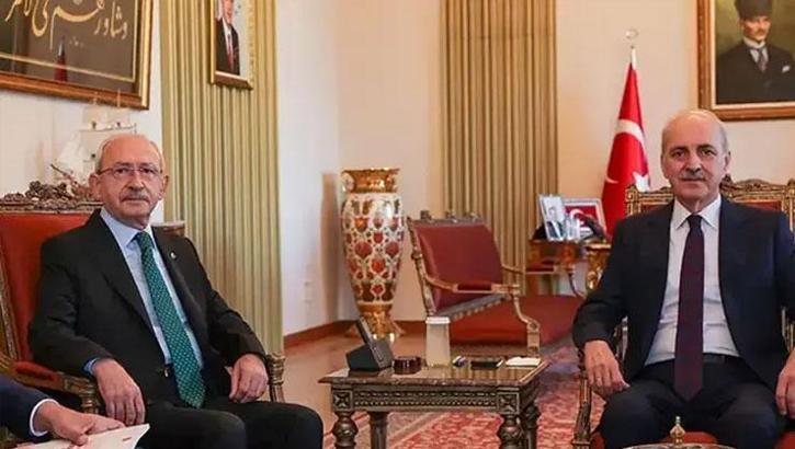 TBMM Başkanı Kurtulmuş, Kılıçdaroğlu ile görüşecek