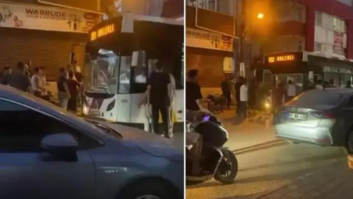 Yer: Adana! 10 kişilik grup yolcu otobüsü şoförüne saldırdı