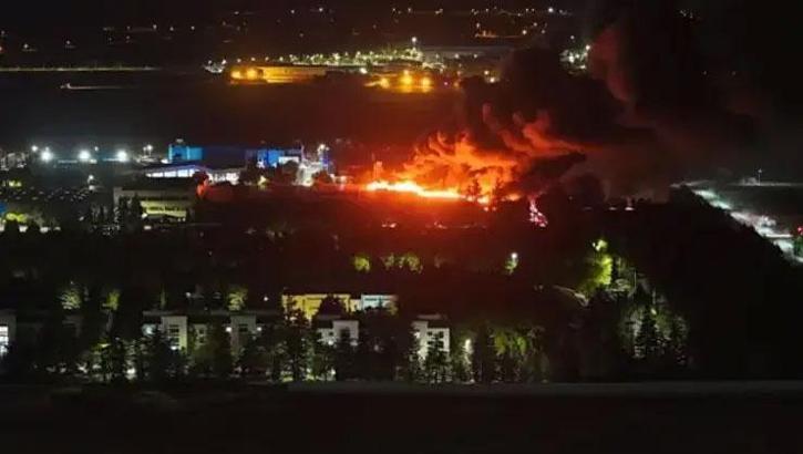 Eskişehir TEI'de yangın! Savunma Sanayii Başkanı Haluk Görgün: Söndürme çalışmaları sürüyor