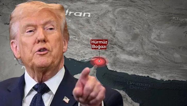 Trump'tan İran'a sert tehdit: 'Hürmüz'de her ateşe karşılık bombalayacağız'