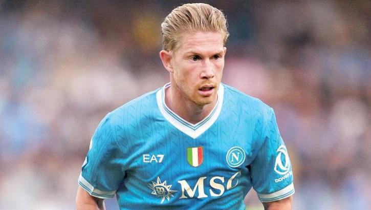 De Bruyne yükleniyor