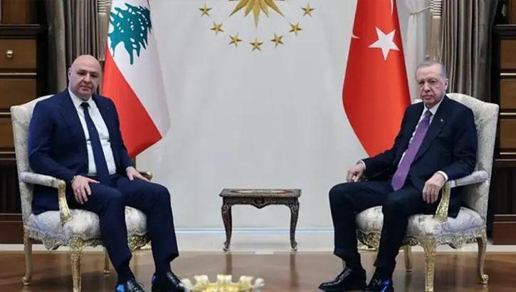 Lübnan Cumhurbaşkanı Ankara'da! Cumhurbaşkanı Erdoğan: Orta Doğu'da barış hedefimizden en fazla faydayı Lübnan görecek