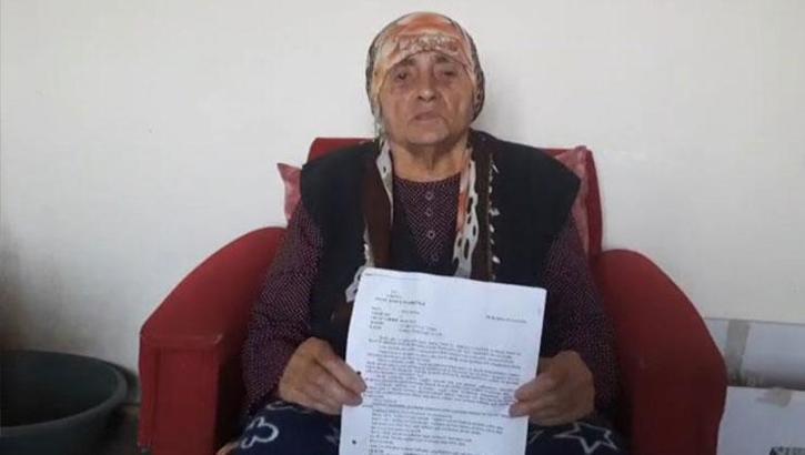 Valilikten oğlu tarafından icra yoluyla evden çıkarılmak istenen yaşlı kadına ilişkin açıklama