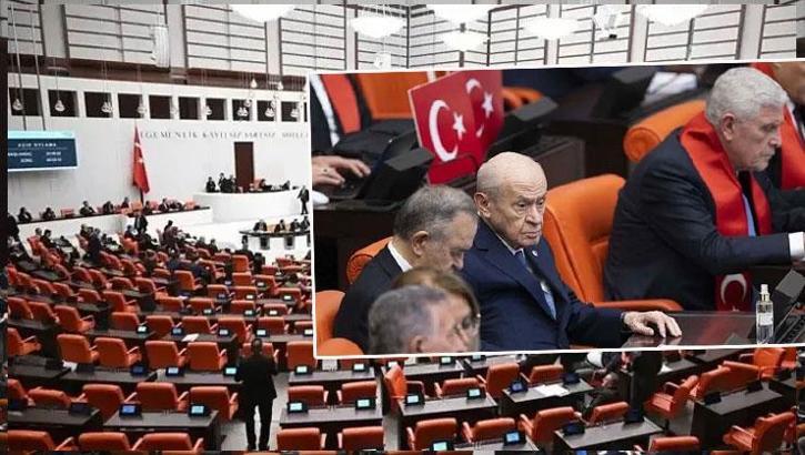 Tarihi görüşmeler başladı! Terörsüz Türkiye Yasası TBMM Genel Kurulu'nda
