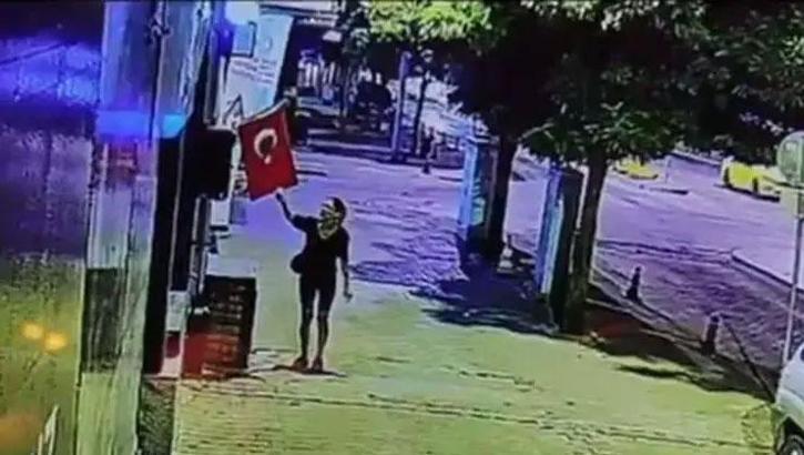 Muğla'da Türk bayrağını yakan şüphelinin ifadesi ortaya çıktı