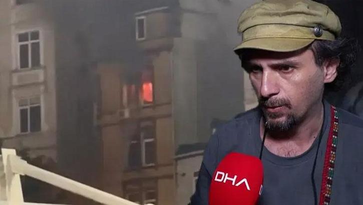 Havai fişek dehşeti! Kasımpaşa-Trabzonspor maçı sırasında ateşlediler: Ressamın evi küle döndü