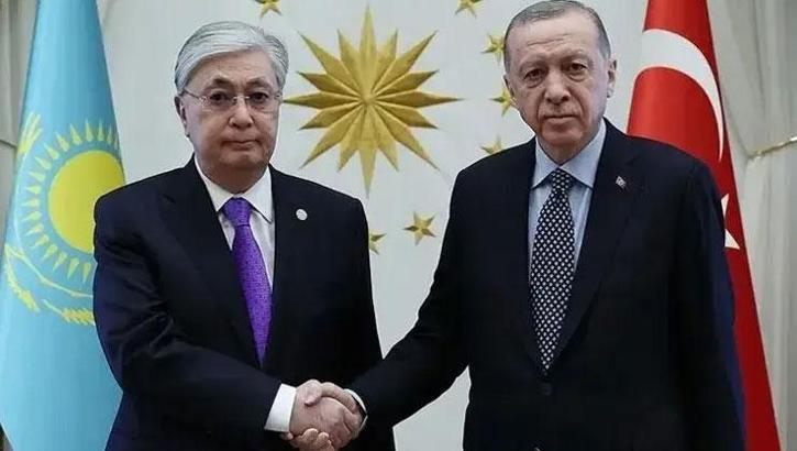 Cumhurbaşkanı Erdoğan’dan Tokayev’e tebrik telefonu