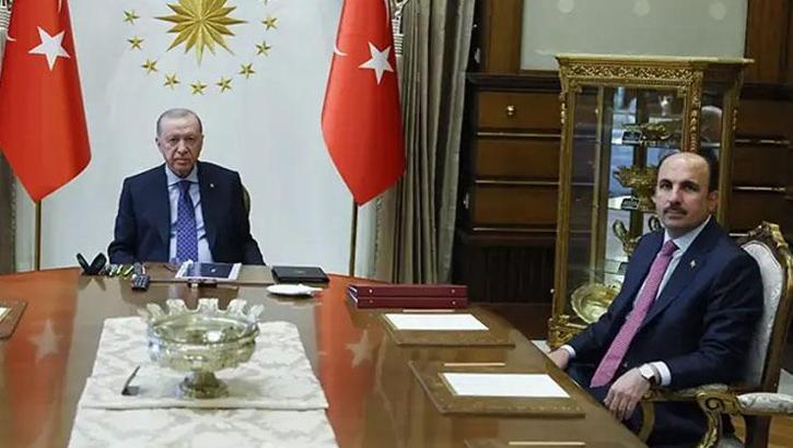 Cumhurbaşkanı Erdoğan, Konya Büyükşehir Belediye Başkanı Uğur İbrahim Altay’ı kabul etti
