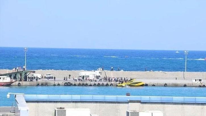 Girne'de limanlardan çıkışlar durduruldu
