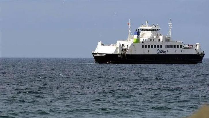 Çanakkale - Gökçeada feribot seferleri iptal edildi