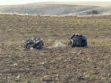 Ankara'da düşen Libya heyetini taşıyan uçağın enkazından görüntüler!