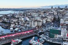 Türkiye, Gazze için ayakta! Galata Köprüsü'nde düzenlenen yürüyüşe büyük katılım