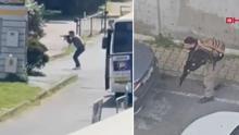 İstanbul'da İsrail Konsolosluğu önünde çatışma