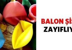 Balon şişirerek zayıflıyorlar