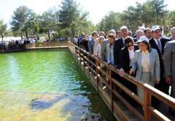 Türkiye'nin en büyük biyolojik göleti açıldı