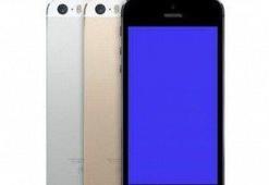 iPhone 5S'te mavi ekran şoku!