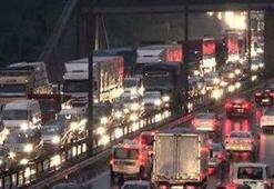 İstanbul'da akşam trafiği kabusu